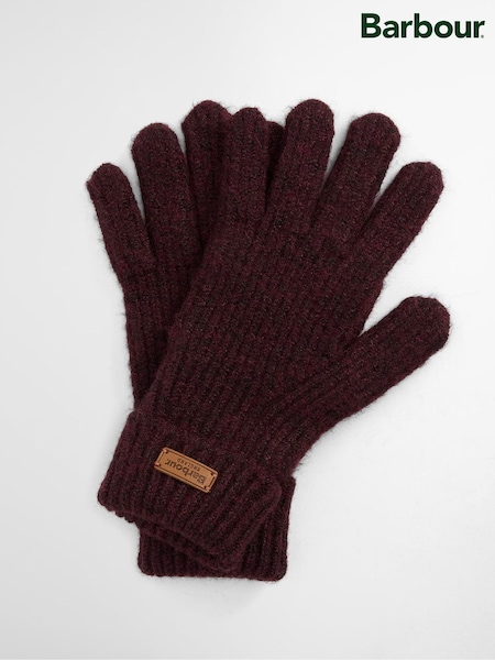 Barbour® Red Pendle Knitted Gloves (H14046) | €37