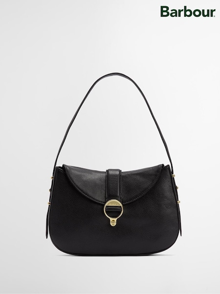 Barbour® Black Alder Leather Sling Bag (H14062) | 1,176 QAR