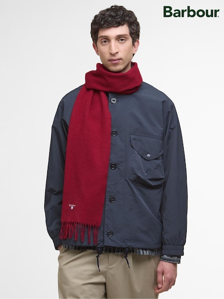 Barbour® Red Pln Wool Scarf (H14076) | €37
