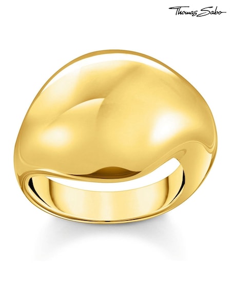 Thomas Sabo Gold Tone Timeless shapes Drop Ring (H15104) | €229