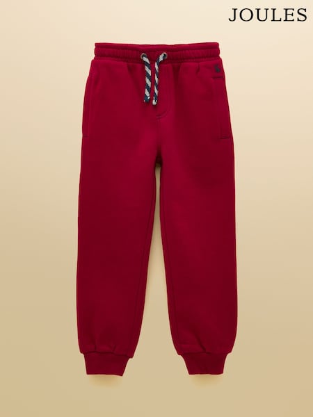 Joules Boys' Ted Red Cuffed Joggers (H15151) | AED93 - AED116