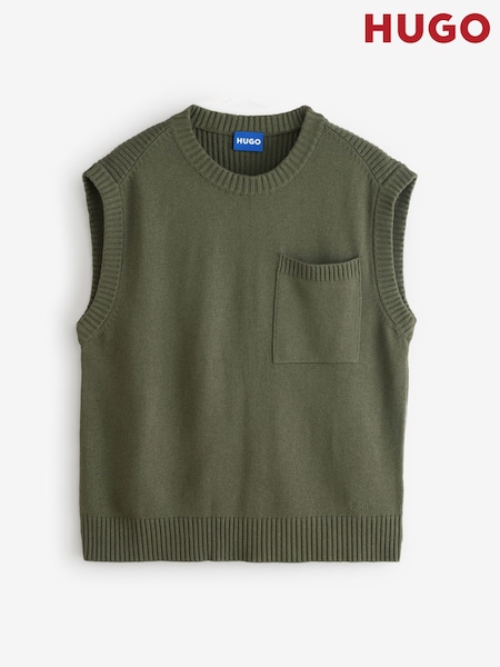 HUGO Knitted Vest with Pocket (H15364) | R$ 1.175