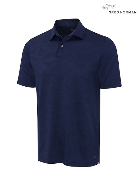 Greg Norman Mens Shark Wave Golf Polo Shirt (H15425) | €44