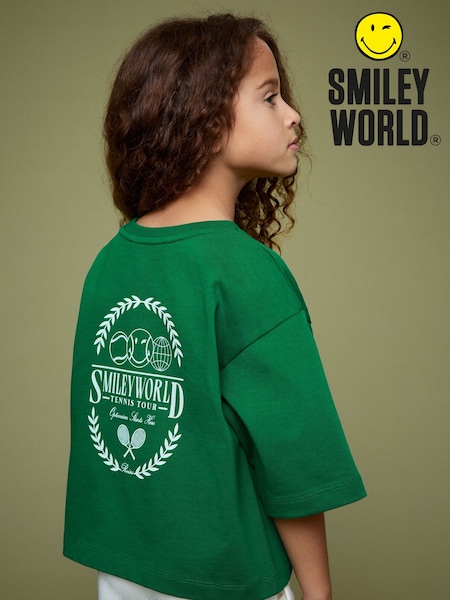 Reiss Green 9-13 yrs SmileyWorld | Reiss Oversized T-Shirt (H15625) | AED140