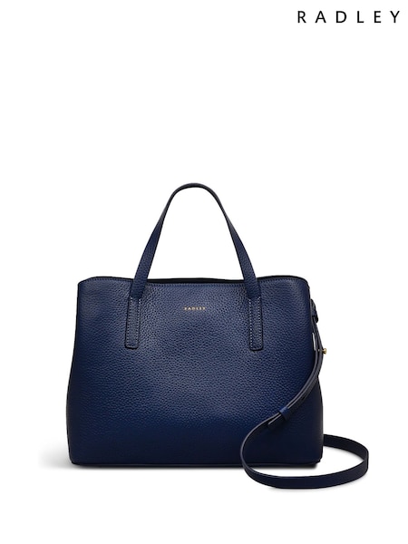 Radley Medium Blue Dukes Place Ziptop Grab Bag (H15680) | R$ 2.555