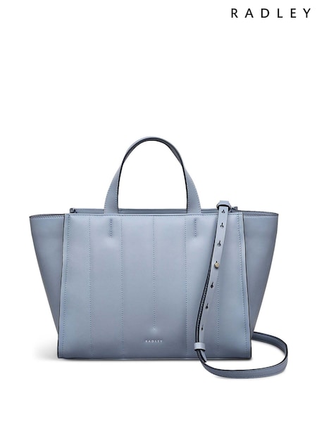 Radley Medium Blue Oak Street Quilt Ziptop Grab Bag (H15692) | €342