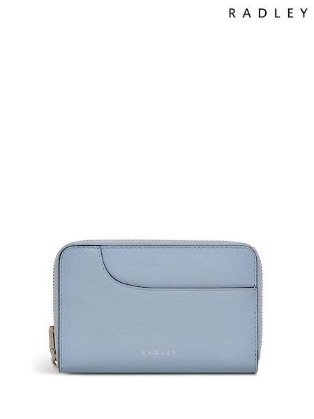Azul claro - Radley Medium Pockets Zip Around Purse (H15696) | R$ 780