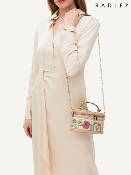 Radley Small RHS 25 Zip Around White Cross-Body Bag (H15707) | €279