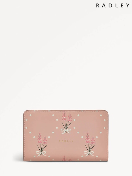 Radley Medium Pink Hollyhock Bifold Purse (H15714) | AZN 198