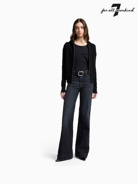 7 For All Mankind Modern Dojo Black Jeans (H15742) | €320