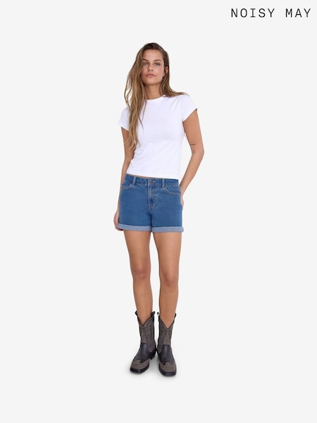 Синий - NOISY MAY Denim Shorts (H15810) | €29
