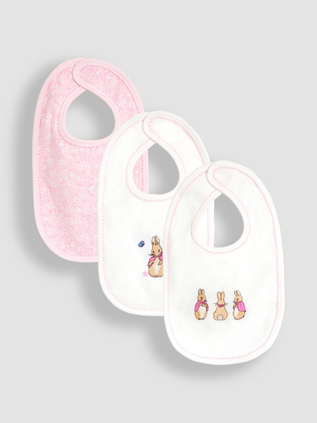 JoJo Maman Bébé Cream Flopsy 3-Pack Bibs (H15896) | € 29