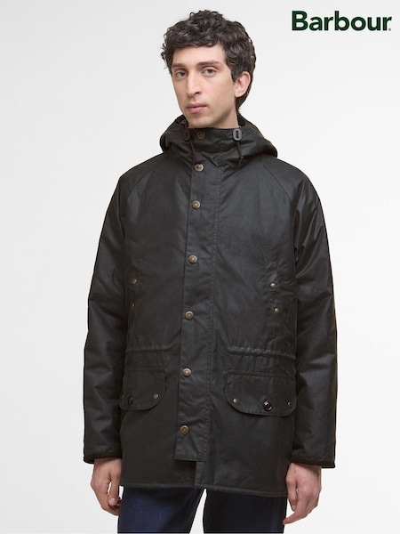 Barbour® Green Reel Wax Parka (H16033) | €600
