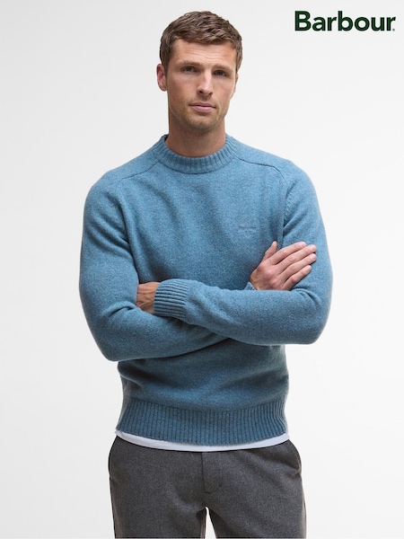 Barbour® Blue Stone Grangetown Crew Neck Sweater (H16035) | €114