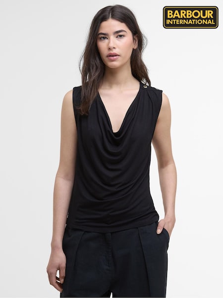 Barbour® International Black Saskia Top (H16059) | €63
