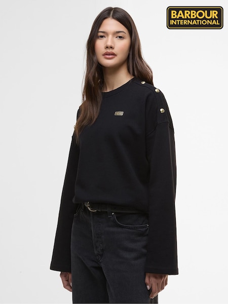 Barbour® International Juliana Black Sweatshirt (H16065) | €102