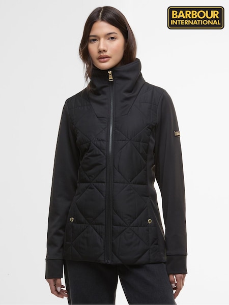 Barbour® International Black Kya Quilted Jacket (H16071) | €164