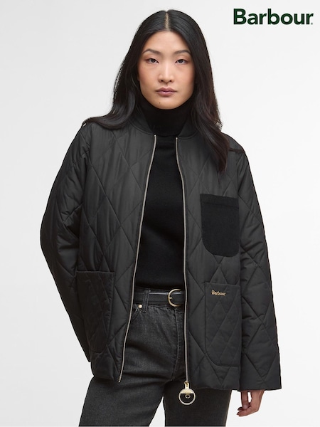Barbour® Black Leonie Quilted Jacket (H16098) | €228