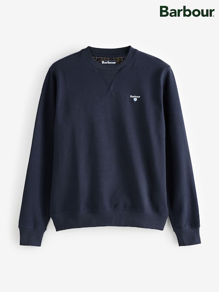 Barbour® Blue Beckhill Crew Neck Sweatshirt (H16140) | €102
