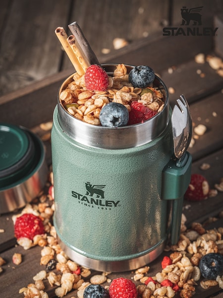 Stanley Hammertone Green Legendary Food Jar + Spork 0.4L (H16203) | €60