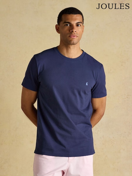 Joules Everyday Navy Classic Fit Cotton TShirt (H16460) | $36