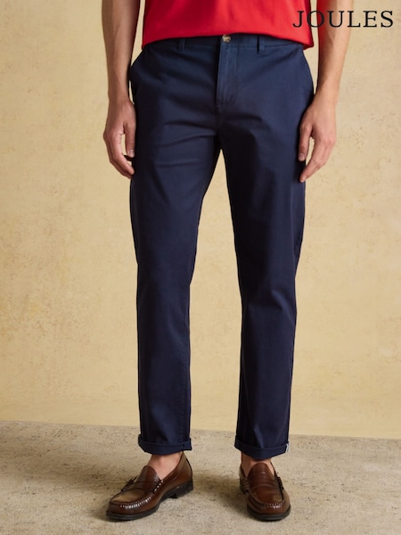 أزرق داكن - Joules Norfolk Garment Dyed Relaxed Fit Chino (H16527) | ‏31 ر.ع.‏