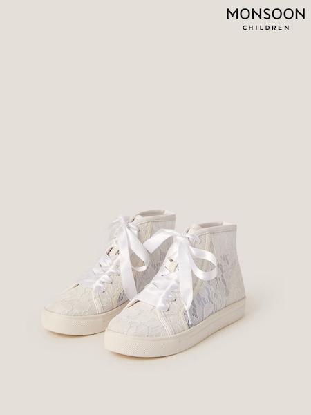 Monsoon Lace High-Top Trainers (H16692) | € 39 - € 45