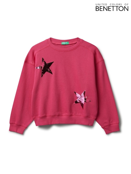 Benetton Girls Sequin Sweatshirt (6-14 yrs) (H16722) | 129 QAR