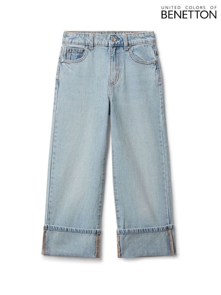 Benetton Girls Blue Taylor Straight Jeans (6-14 yrs) (H16723) | AED221