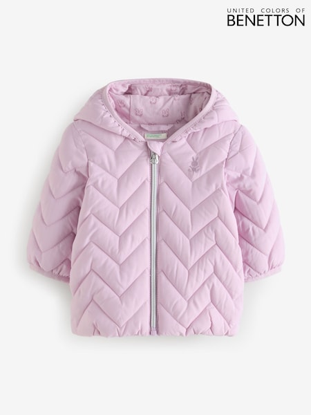Benetton Baby Padded Quilt Jacket with Ears (H16725) | AED175