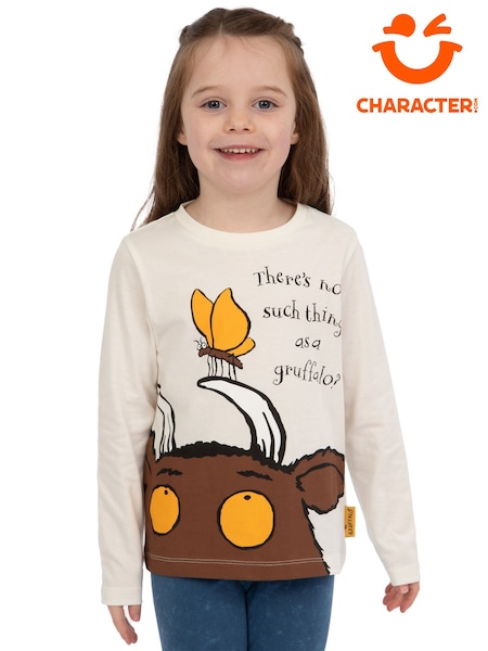 Character The Gruffalo Long Sleeve 100% Cotton T-Shirt (H16750) | ‏74 ر.ق.