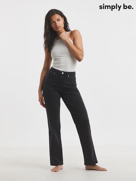 Simply Be 99/1 Straight Jeans (H16827) | ‏196‏₪