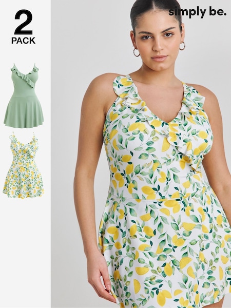 Simply Be Value Dresses 2 pack (H16848) | ‏188 ر.ق.