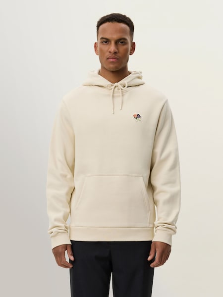 Les Deux Natural Felipe Patch Hoodie (H16968) | €145