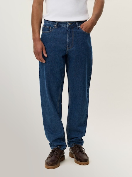 Les Deux Blue Ryder Washed Denim Jeans (H16988) | €170
