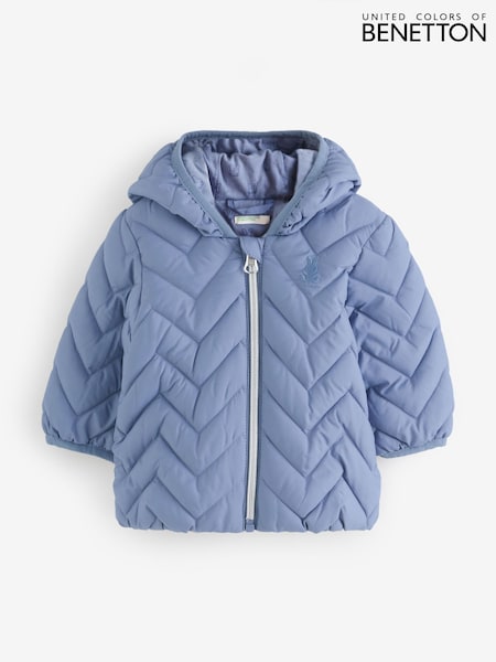 Benetton Baby Padded Quilt Jacket with Ears (H17002) | 148 QAR
