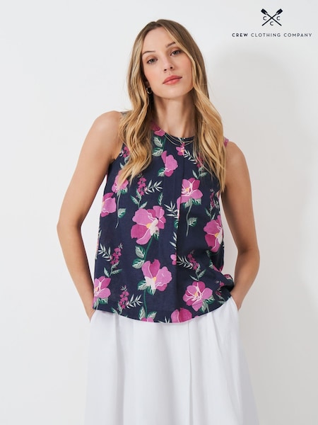 Crew Clothing Blue Estelle Sleeveless Top (H17003) | 2,944 UAH