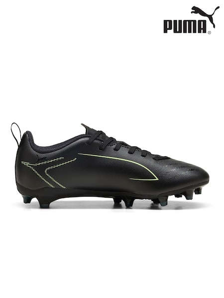 Puma Black Kids Ultra 6 Play Firm Ground Football Boots (H17095) | AED204