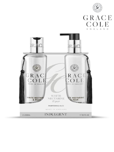Grace Cole White Nectarine & Pear Body Care Duo Set (H17196) | €27