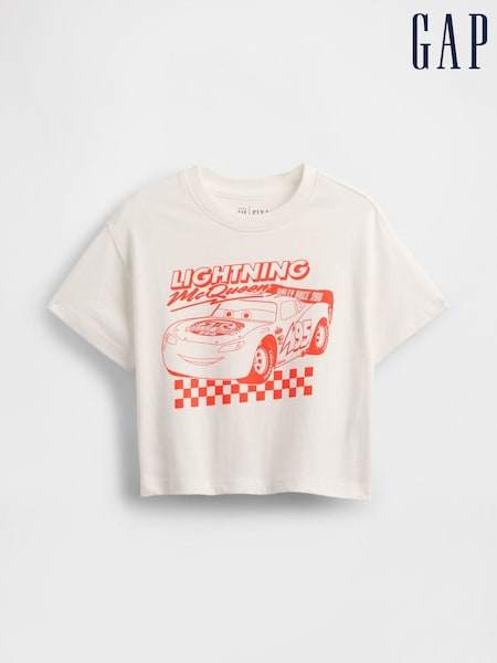 Gap White Disney Oversized Short Sleeve T-Shirt (6mths-5yrs) (H17271) | €23
