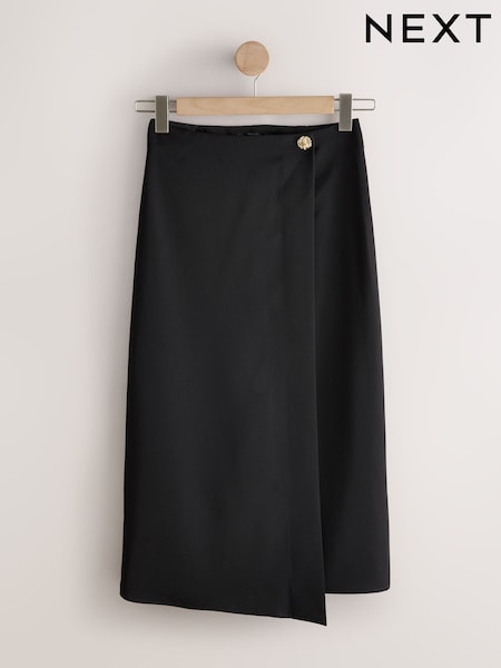 Negro - Midi Wrap Skirt (H17337) | 38 €