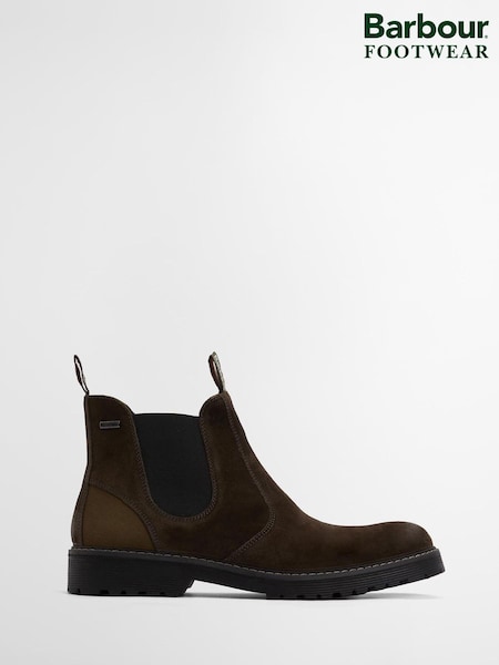 Barbour® Tan Brown Patton Leather Chelsea Boot (H17570) | €178