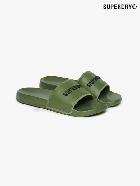 Superdry Green Tarp Core Sliders (H17601) | AZN 63