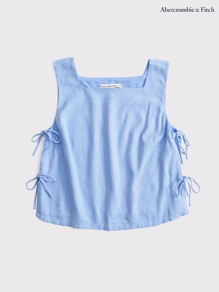 Abercrombie & Fitch Shell Top With Tie Side Detail (H17688) | ₪176