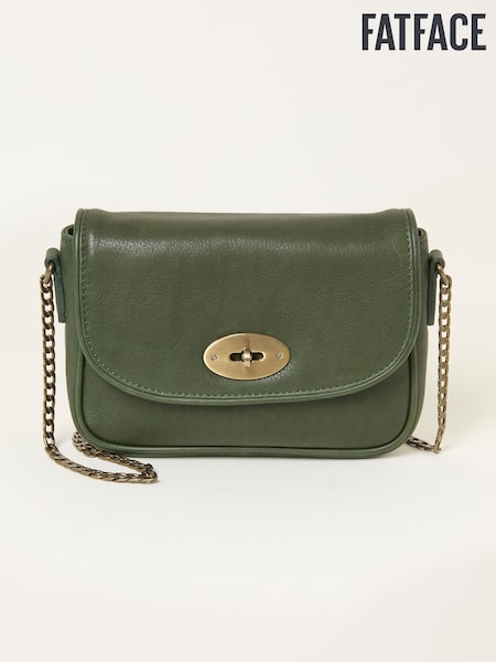 FatFace Lottie Green Lock Crossbody Bag (H17719) | €86