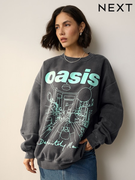 Grey Official License OASIS Sweatshirt (H18005) | €70.50