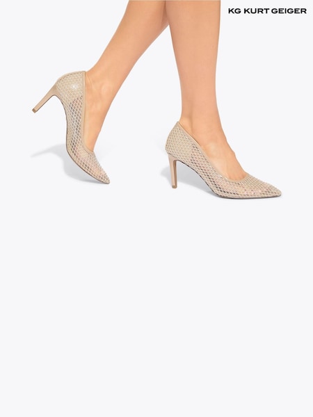KG Kurt Geiger Cream Angel Shoes (H18023) | 490 QAR