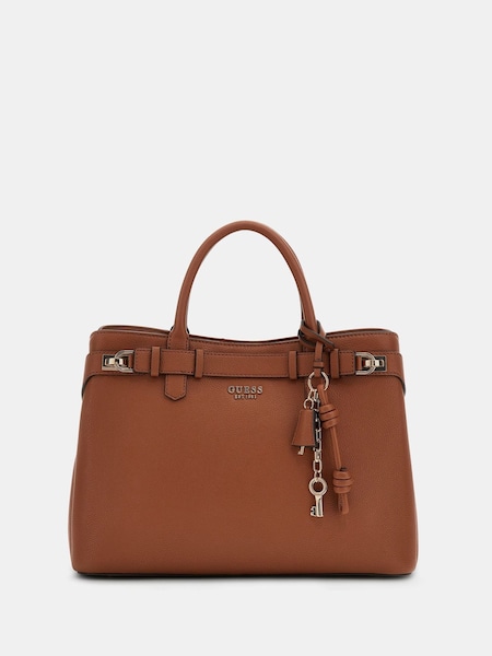 Guess Gregoria Girlfriend Satchel Brown Bag (H18113) | €179