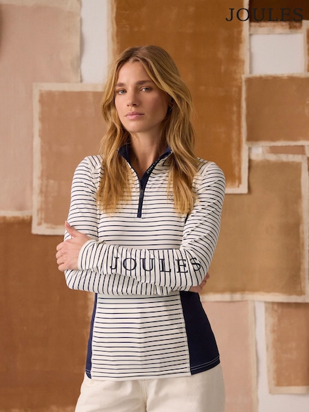 Joules Stripe Long Sleeve Technical Jersey Base Layer (H18115) | AED204