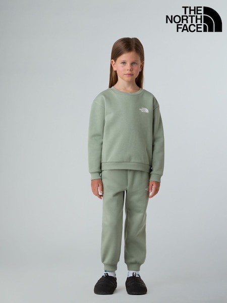 The North Face Green Simple Kids Sweatshirt and Joggers set (H18401) | AED320